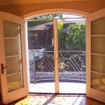 Arched Retractable Screen Doors