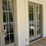 All double sets retractable screen french doors Simi Valley